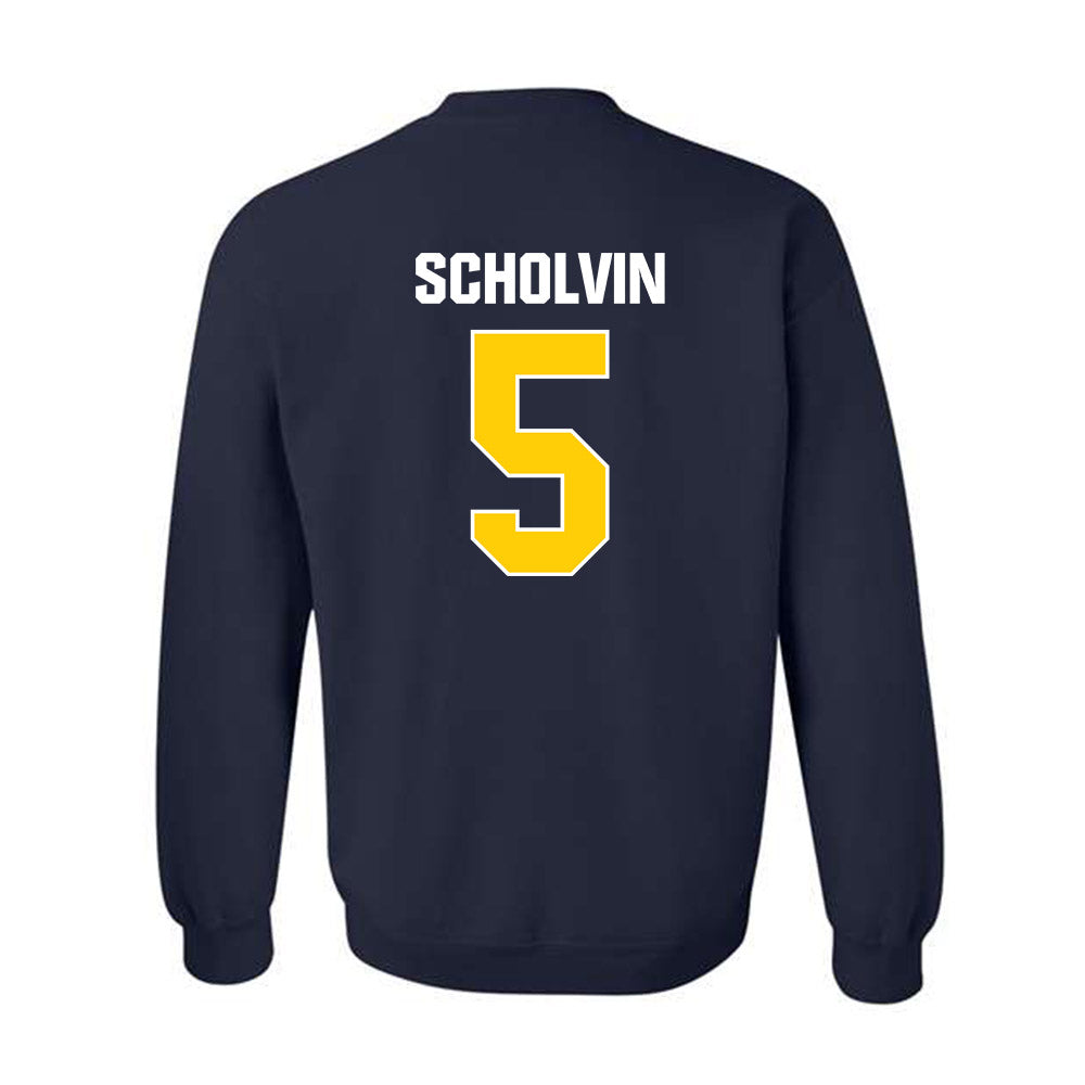 Toledo - NCAA Baseball : Charlie Scholvin - Crewneck Sweatshirt-1