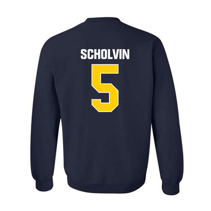 Toledo - NCAA Baseball : Charlie Scholvin - Crewneck Sweatshirt-1