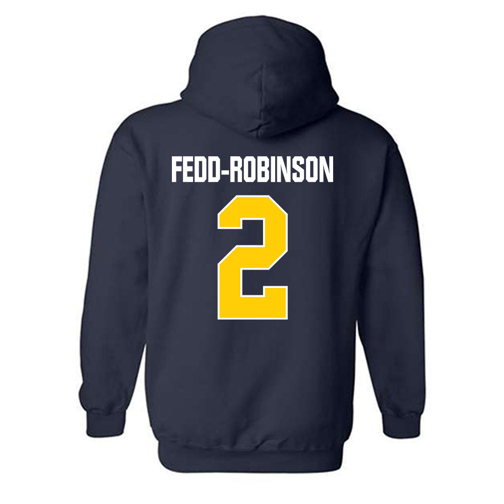 Toledo - NCAA Women's Basketball : Faith Fedd-Robinson - Hooded Sweatshirt-1