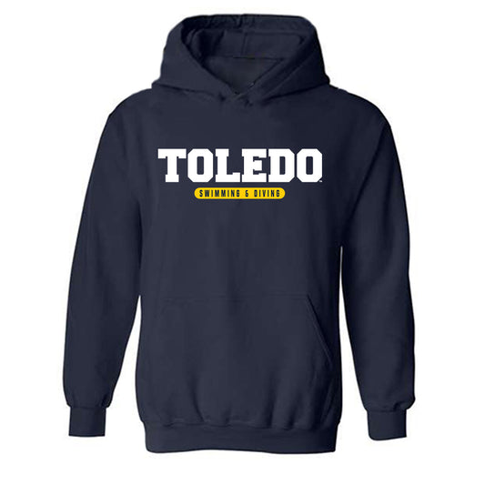 Toledo - NCAA Women's Swimming & Diving : Fallon Amedia - Hooded Sweatshirt-0
