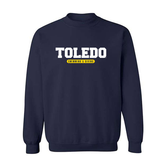 Toledo - NCAA Women's Swimming & Diving : Fallon Amedia - Crewneck Sweatshirt-0