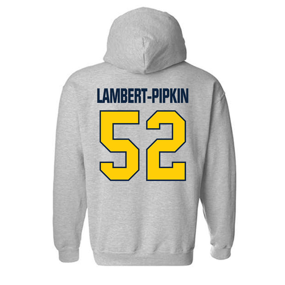 Toledo - NCAA Football : Lucas Lambert-Pipkin - Hooded Sweatshirt-1