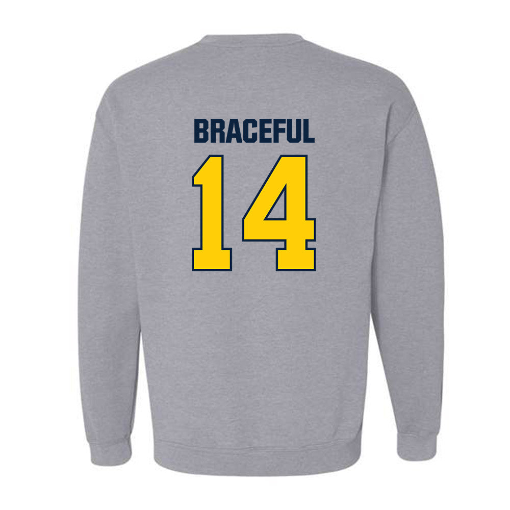 Toledo - NCAA Football : Tashi Braceful - Crewneck Sweatshirt-1