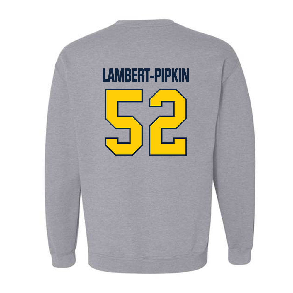 Toledo - NCAA Football : Lucas Lambert-Pipkin - Crewneck Sweatshirt-1
