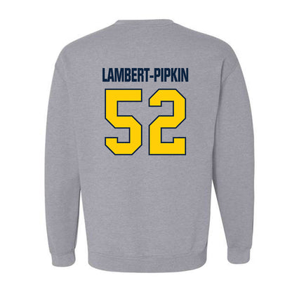 Toledo - NCAA Football : Lucas Lambert-Pipkin - Crewneck Sweatshirt-1
