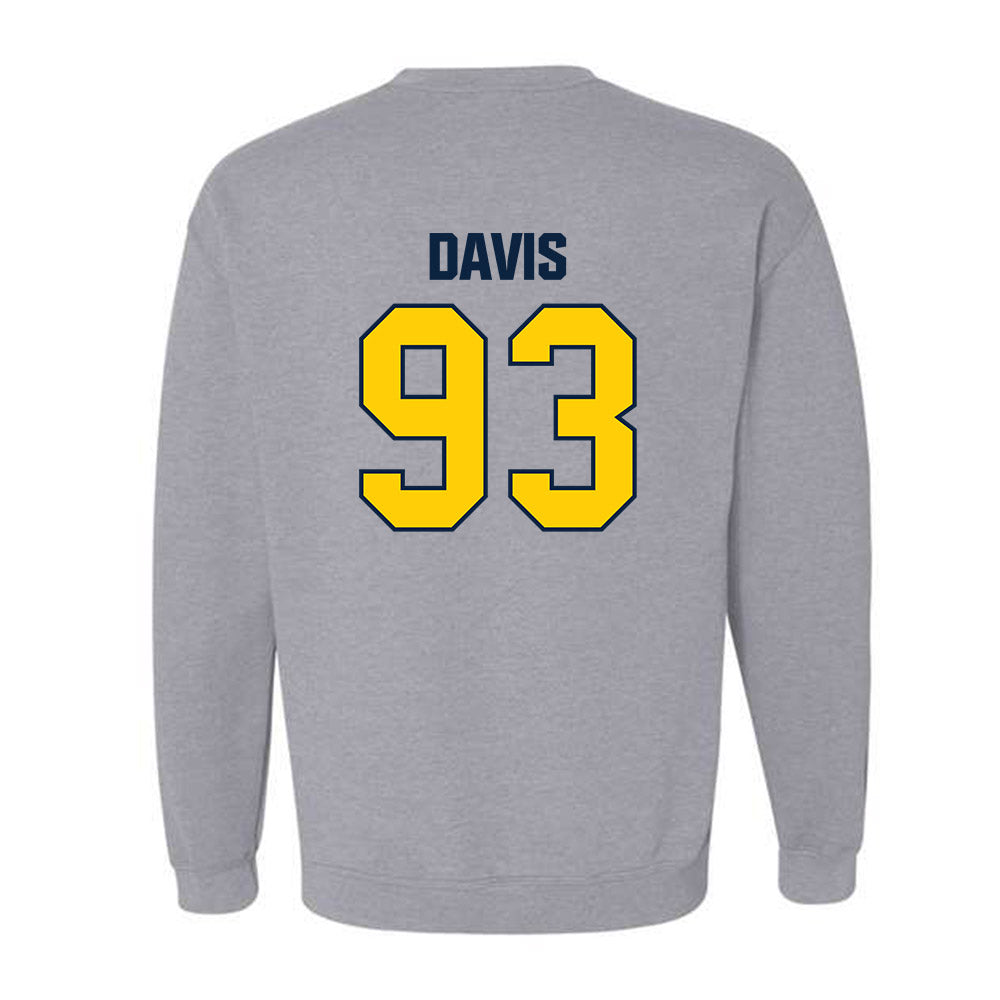 Toledo - NCAA Football : Malachi Davis - Crewneck Sweatshirt-1