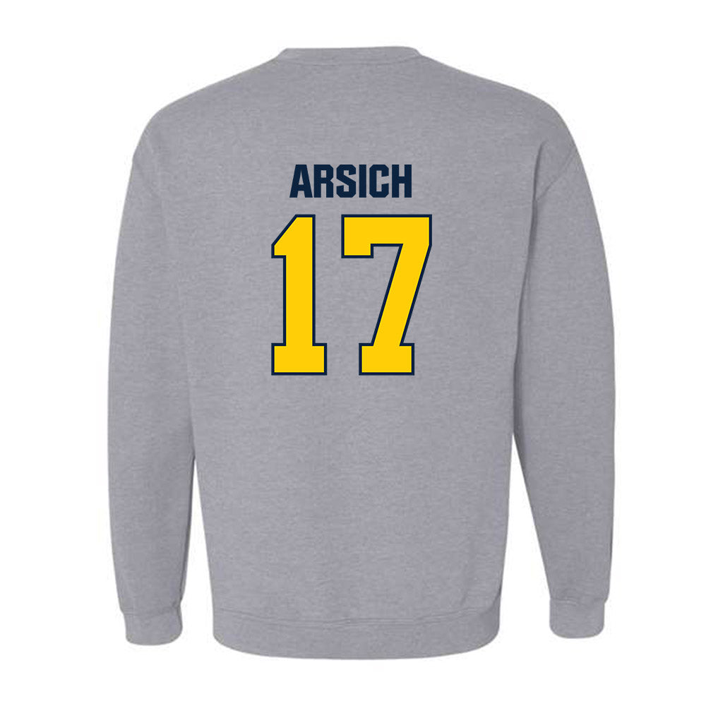 Toledo - NCAA Baseball : Liam Arsich - Crewneck Sweatshirt-1