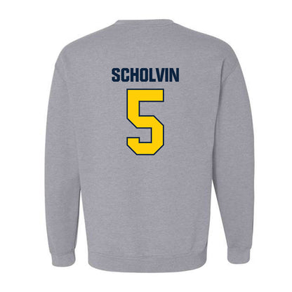 Toledo - NCAA Baseball : Charlie Scholvin - Crewneck Sweatshirt-1