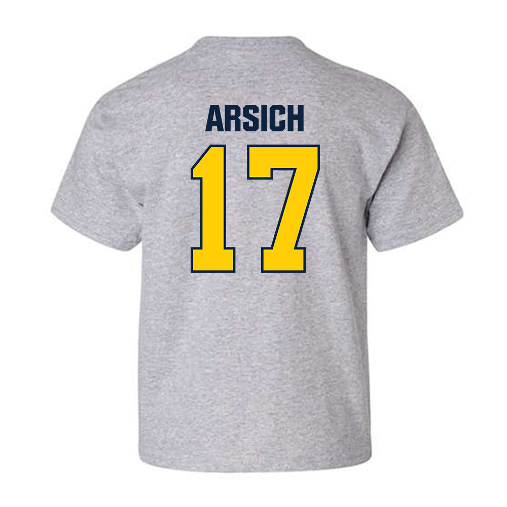 Toledo - NCAA Baseball : Liam Arsich - Youth T-Shirt-1