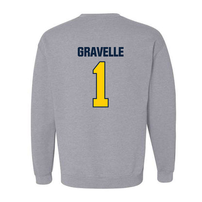 Toledo - NCAA Baseball : Cam Gravelle - Crewneck Sweatshirt-1