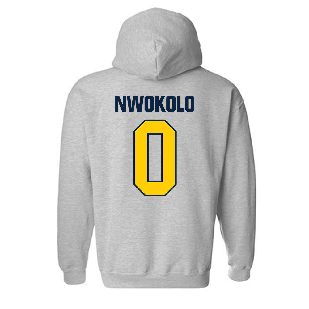 Toledo - NCAA Men's Basketball : Toby Nwokolo - Hooded Sweatshirt-1