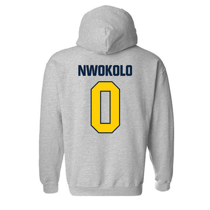 Toledo - NCAA Men's Basketball : Toby Nwokolo - Hooded Sweatshirt-1