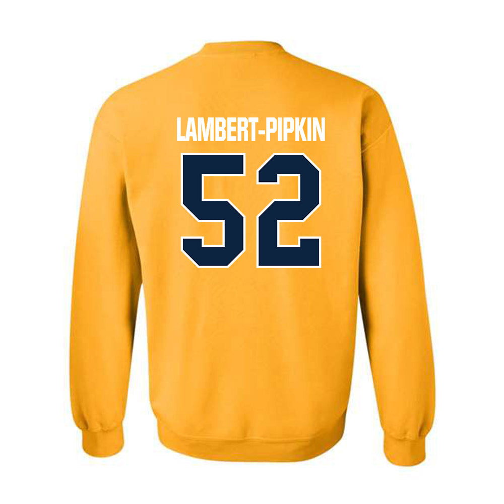 Toledo - NCAA Football : Lucas Lambert-Pipkin - Crewneck Sweatshirt-1