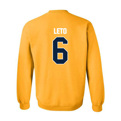 Toledo - NCAA Baseball : Luke Leto - Crewneck Sweatshirt-1