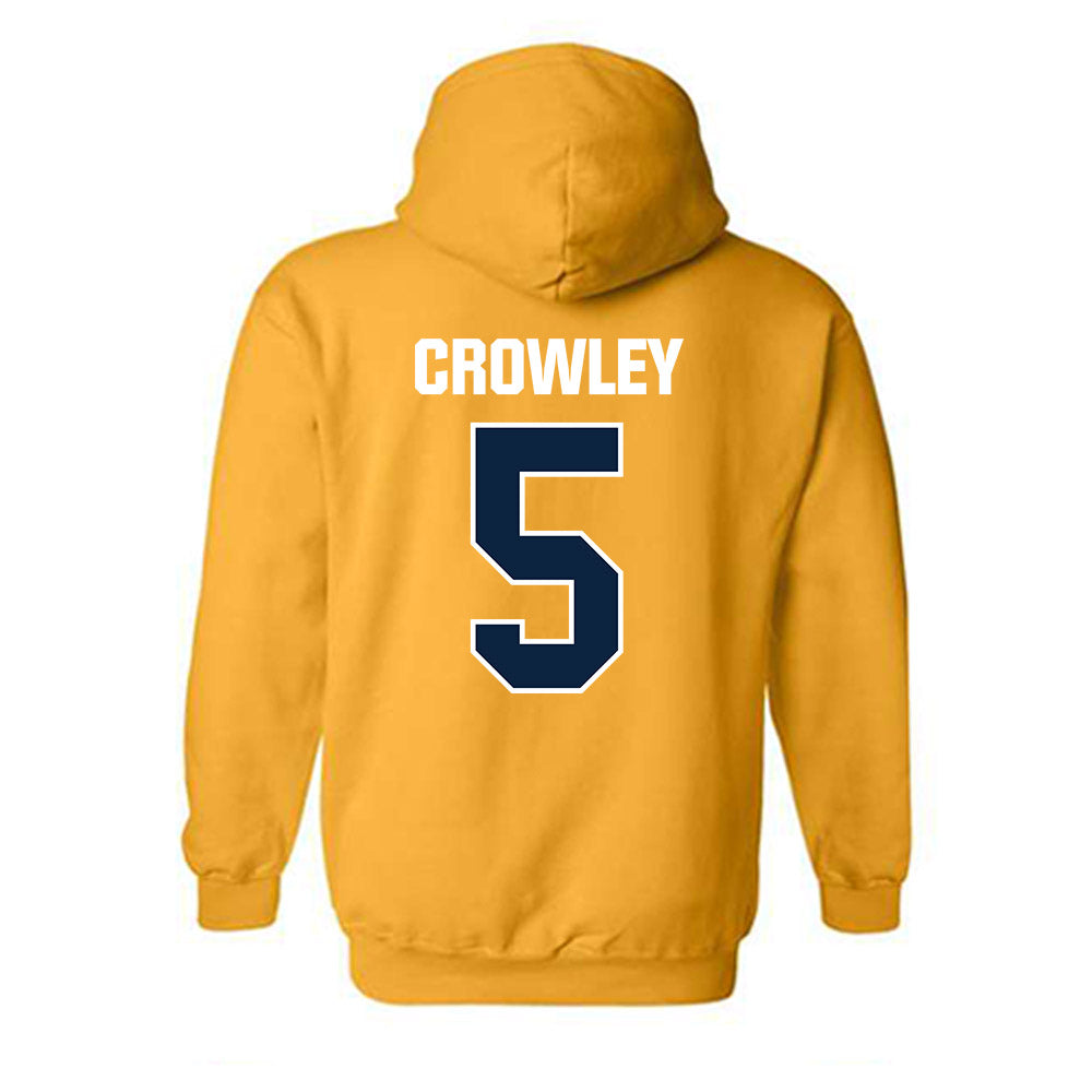 Toledo - NCAA Women's Volleyball : Sydney Crowley - Hooded Sweatshirt-1