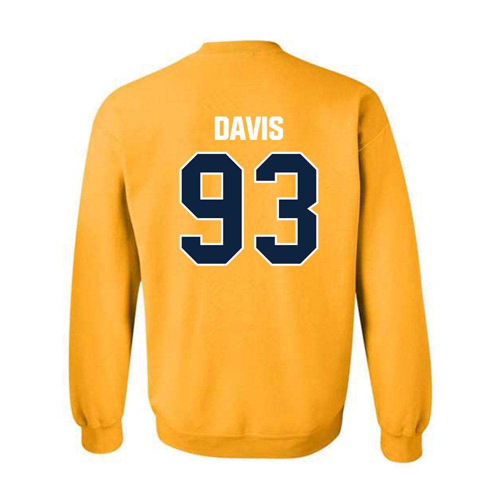 Toledo - NCAA Football : Malachi Davis - Crewneck Sweatshirt-1