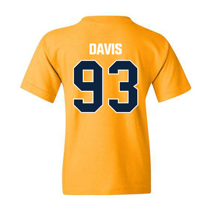 Toledo - NCAA Football : Malachi Davis - Youth T-Shirt-1