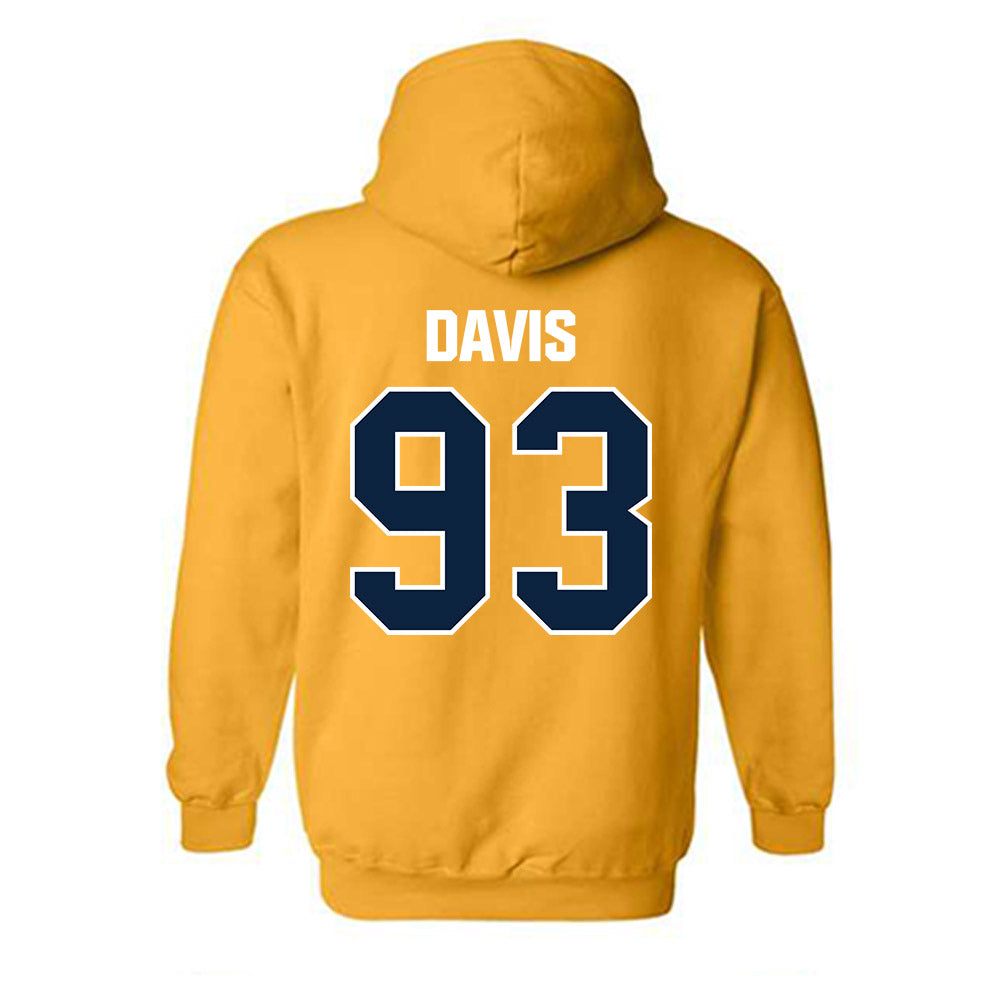 Toledo - NCAA Football : Malachi Davis - Hooded Sweatshirt-1