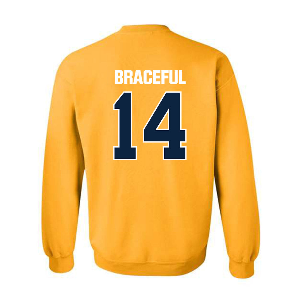 Toledo - NCAA Football : Tashi Braceful - Crewneck Sweatshirt-1
