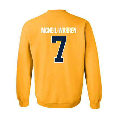 Toledo - NCAA Football : Emmanuel McNeil-Warren - Crewneck Sweatshirt-1