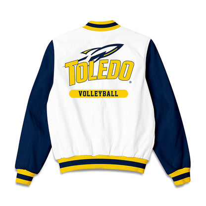 Toledo - NCAA Women's Volleyball : Brooke Naniseni - Bomber Jacket-1