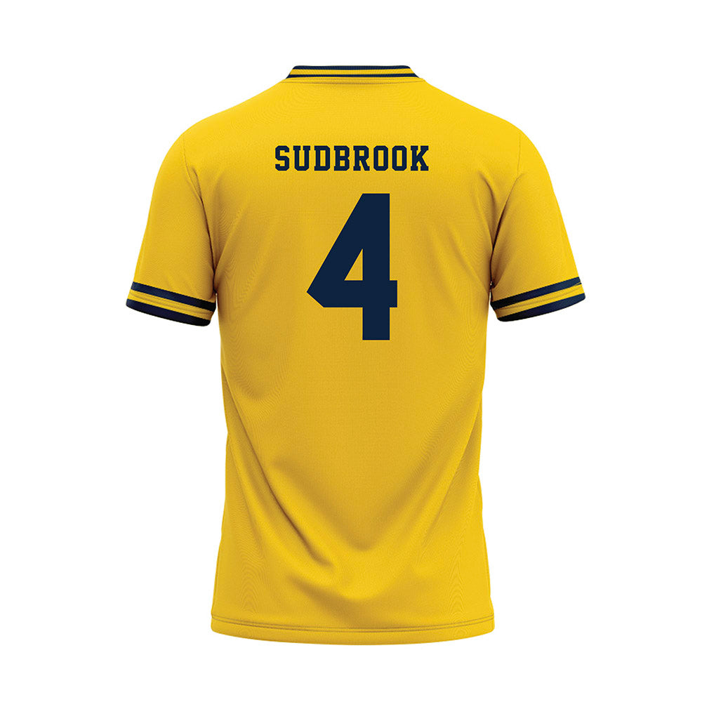 Toledo - NCAA Baseball : Ryan Sudbrook - Baseball Jersey-1