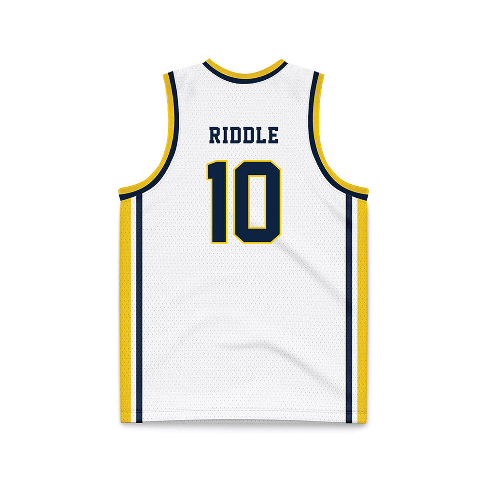 Toledo - NCAA Men's Basketball : Chris Riddle - Basketball Jersey-1