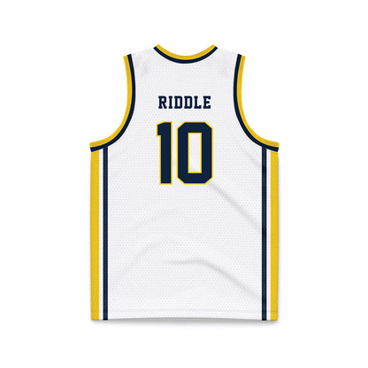 Toledo - NCAA Men's Basketball : Chris Riddle - Basketball Jersey-1