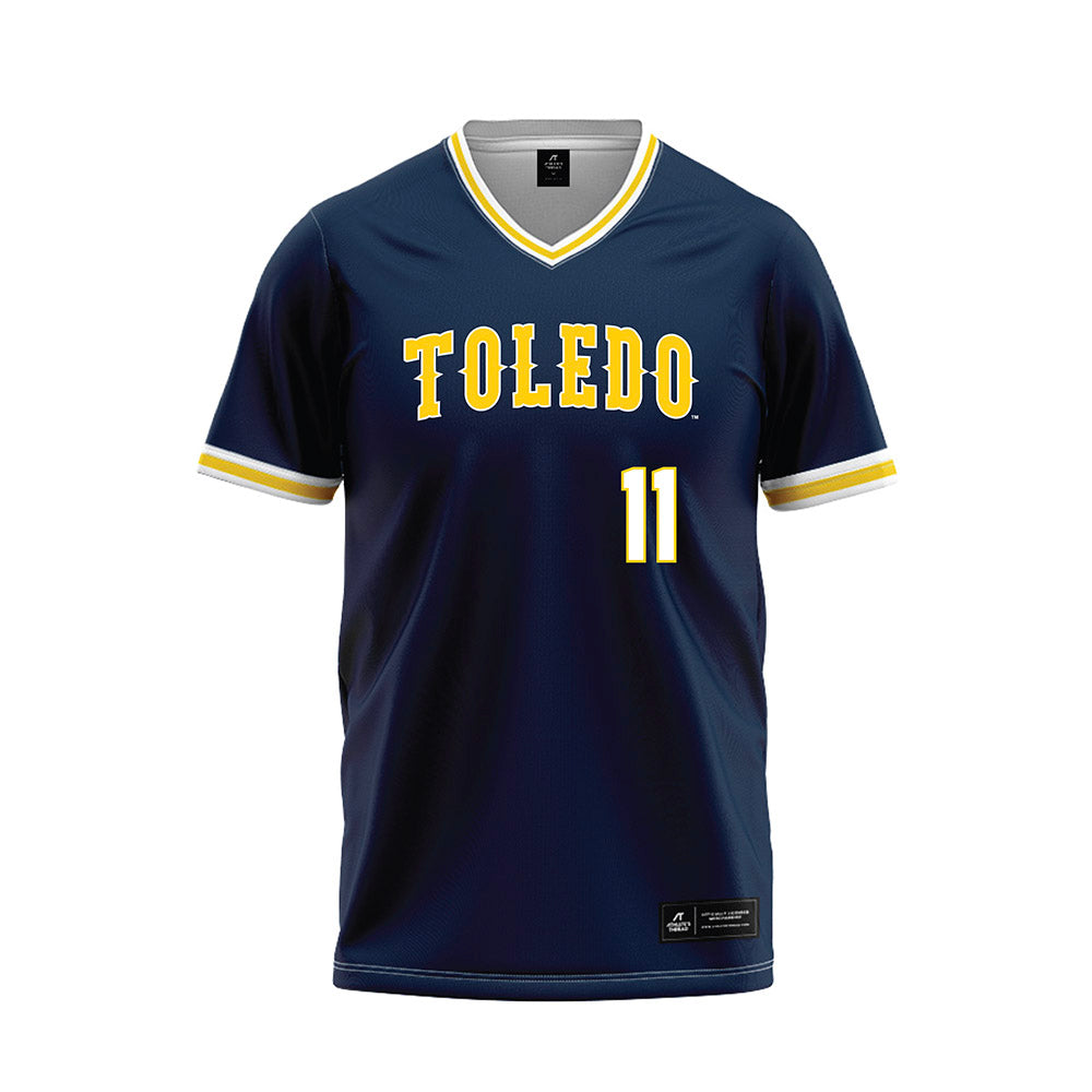 Toledo - NCAA Softball : Audrey Miller - Baseball Jersey-0