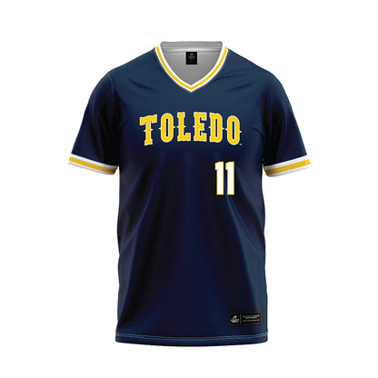 Toledo - NCAA Softball : Audrey Miller - Baseball Jersey-0