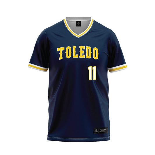 Toledo - NCAA Softball : Audrey Miller - Baseball Jersey-0