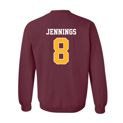 Bethune - NCAA Women's Volleyball : Amya Jennings - Classic Shersey Crewneck Sweatshirt-1