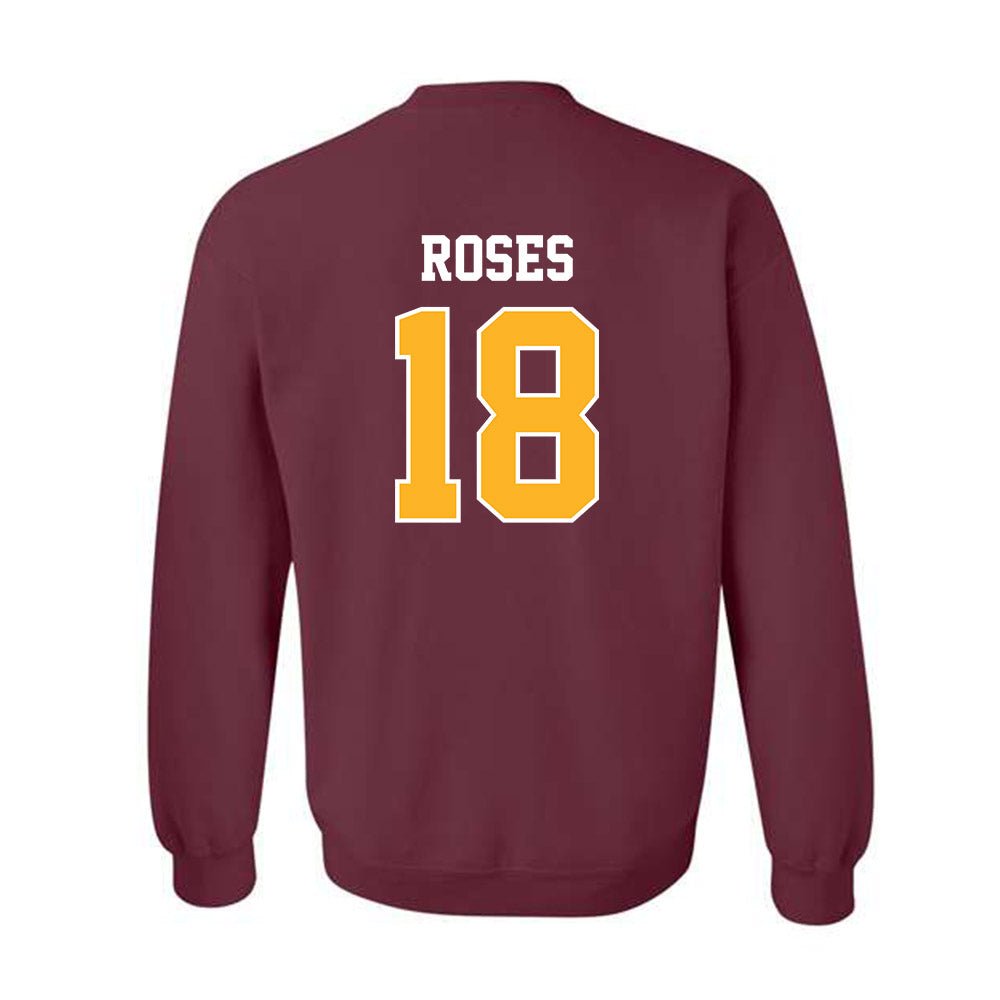 Bethune - NCAA Baseball : Carlos Roses - Classic Shersey Crewneck Sweatshirt-1
