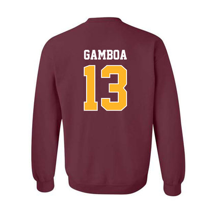 Bethune - NCAA Baseball : Marcos Gamboa - Classic Shersey Crewneck Sweatshirt-1
