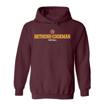 Bethune - NCAA Football : Ace McKinnis - Classic Shersey Hooded Sweatshirt-0