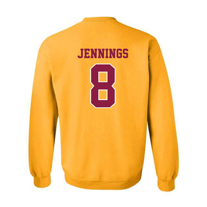 Bethune - NCAA Women's Volleyball : Amya Jennings - Classic Shersey Crewneck Sweatshirt-3