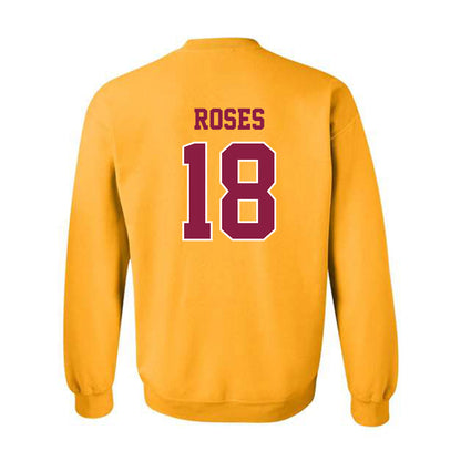 Bethune - NCAA Baseball : Carlos Roses - Classic Shersey Crewneck Sweatshirt-3