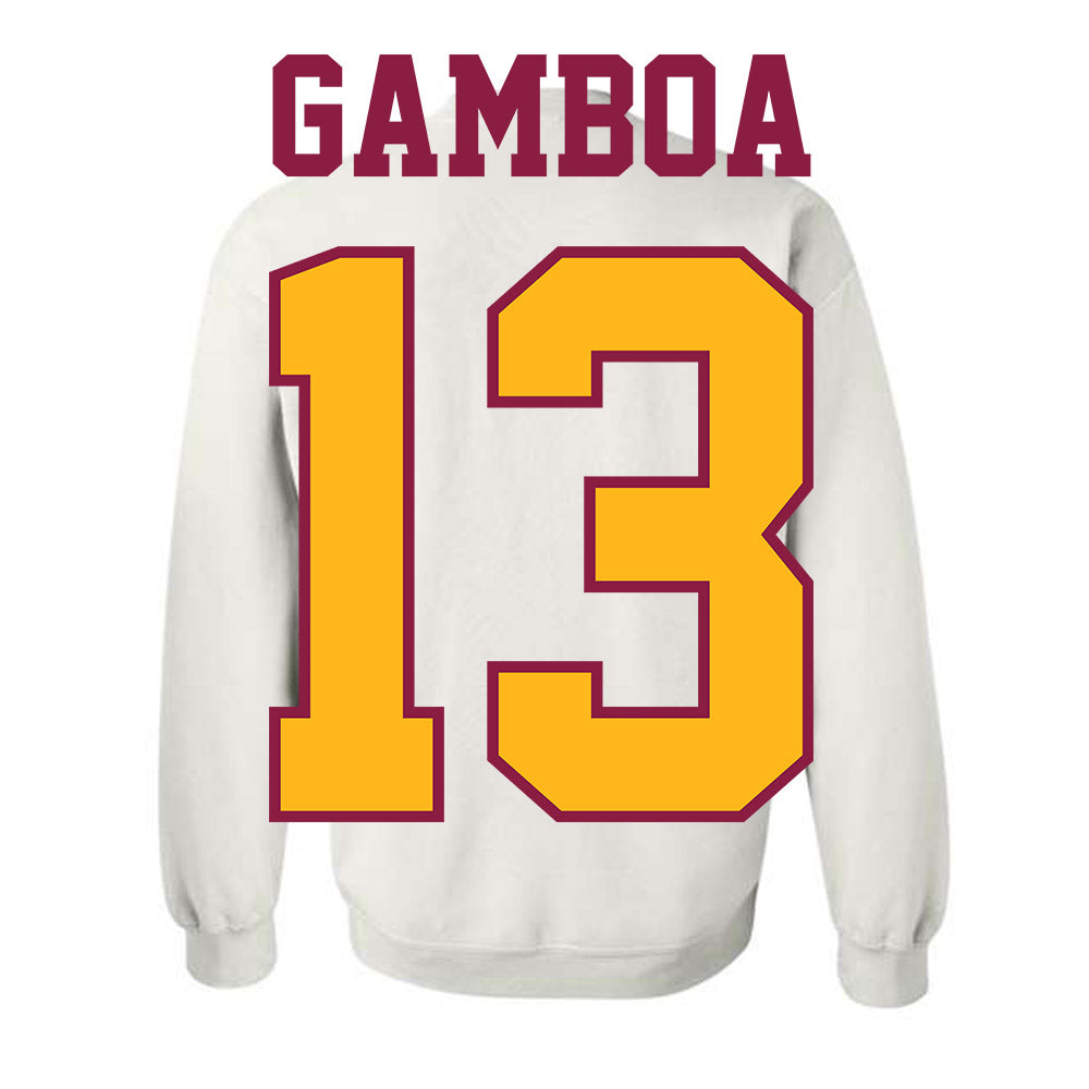Bethune - NCAA Baseball : Marcos Gamboa - Classic Shersey Crewneck Sweatshirt-1