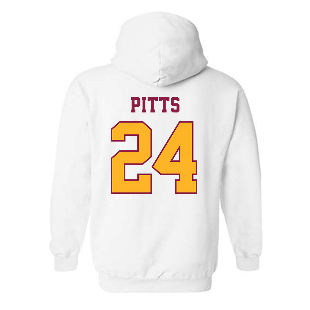 Bethune - NCAA Women's Basketball : Dariasia Pitts - Classic Shersey Hooded Sweatshirt-1