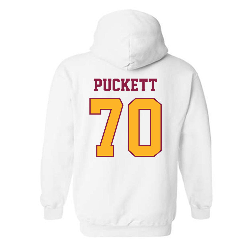 Bethune - NCAA Football : Melvin Puckett - Classic Shersey Hooded Sweatshirt-1