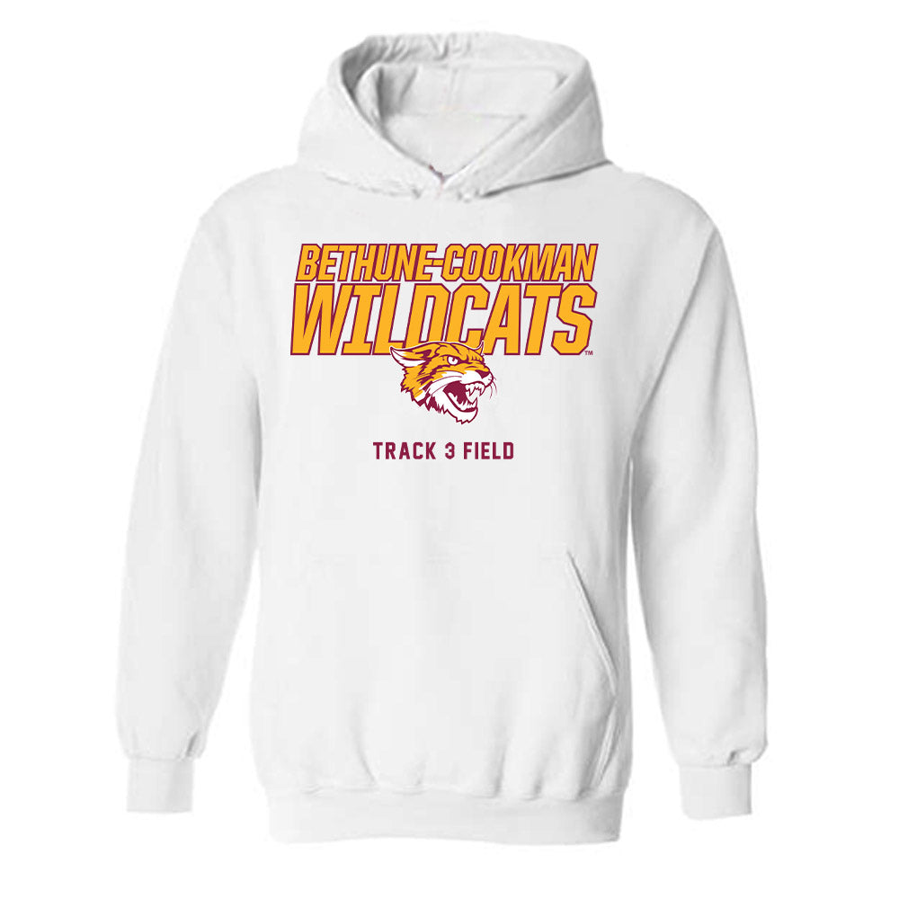 Bethune - NCAA Men's Track & Field : Jancent Wallace - Classic Shersey Hooded Sweatshirt-0
