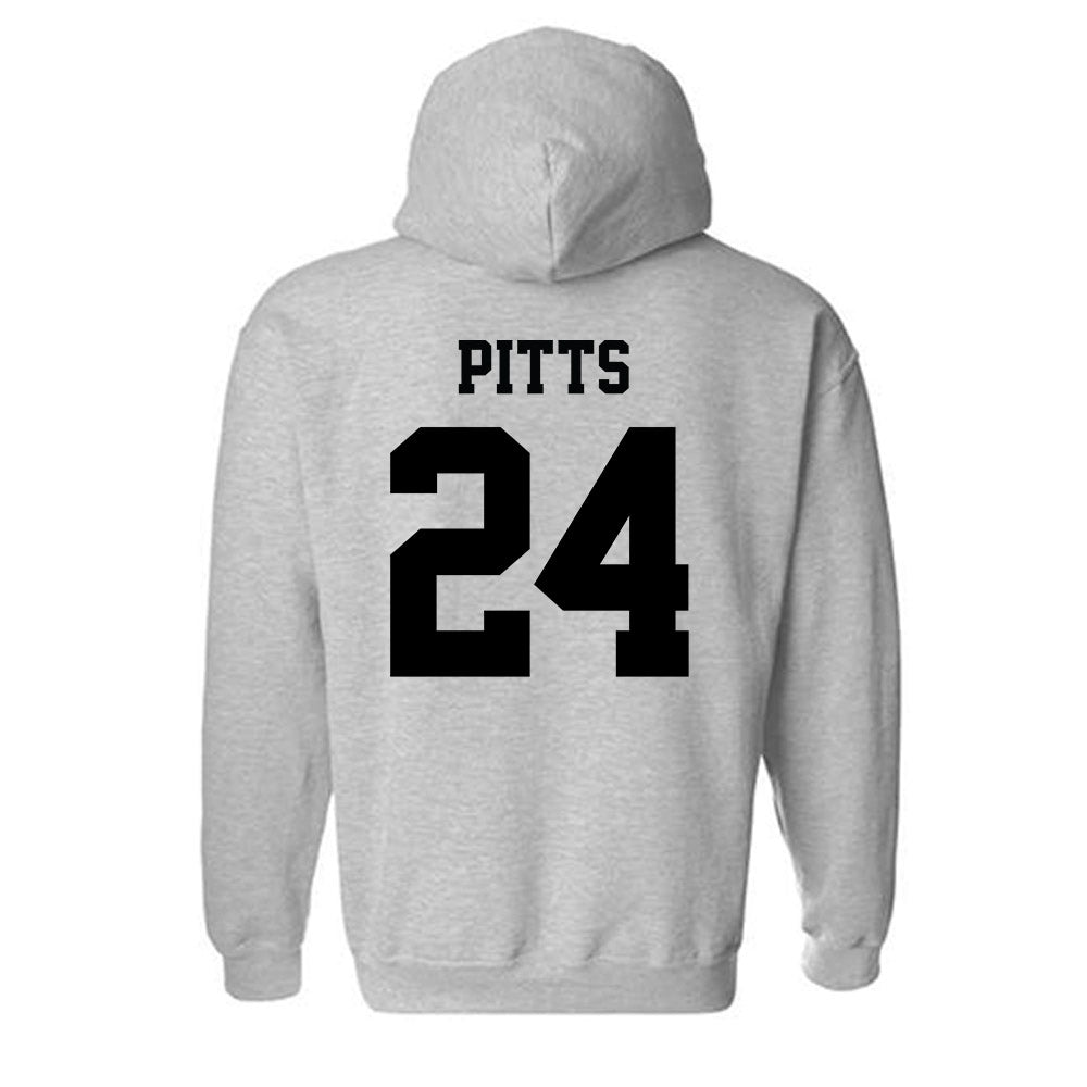 Bethune - NCAA Women's Basketball : Dariasia Pitts - Classic Shersey Hooded Sweatshirt-1