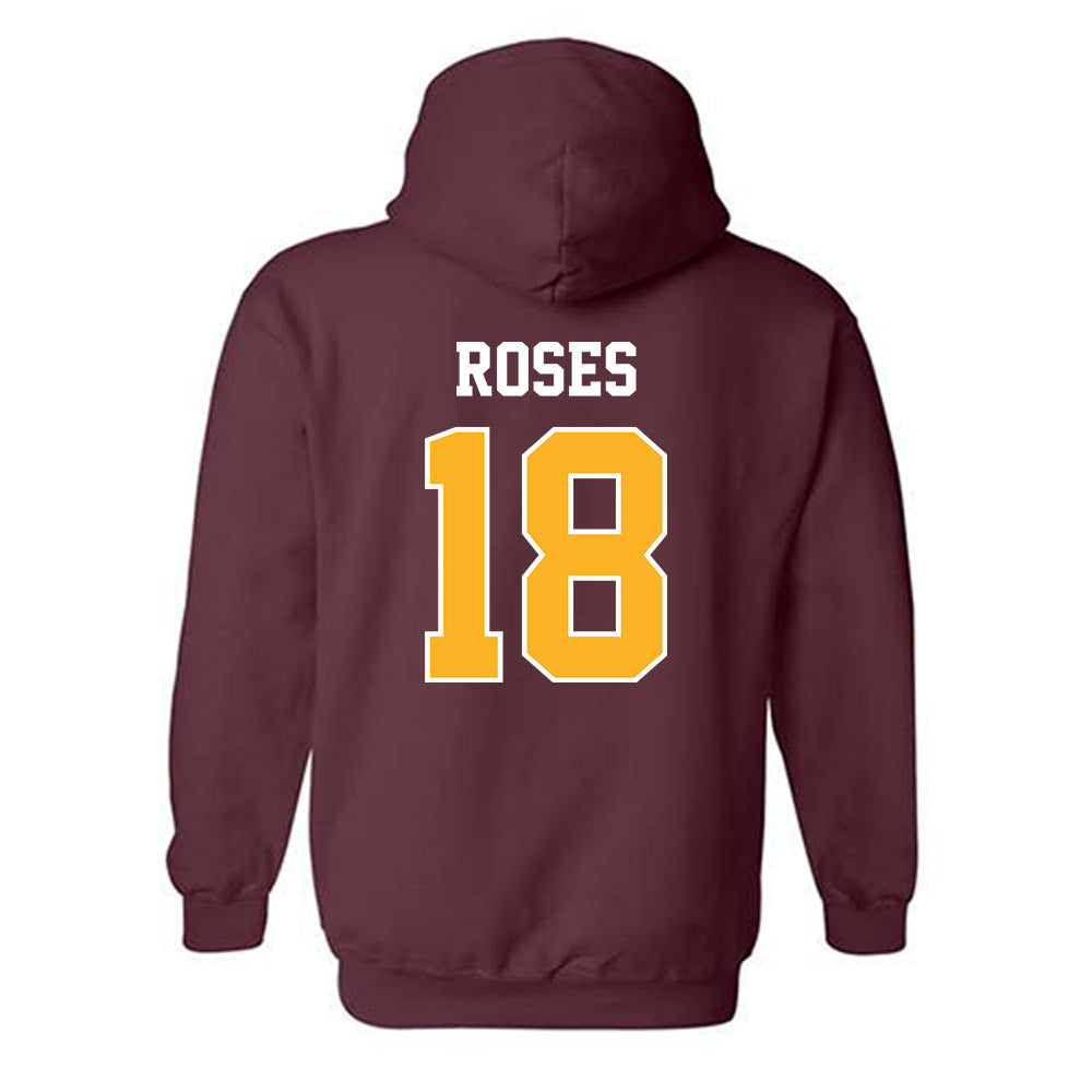 Bethune - NCAA Baseball : Carlos Roses - Classic Shersey Hooded Sweatshirt-1