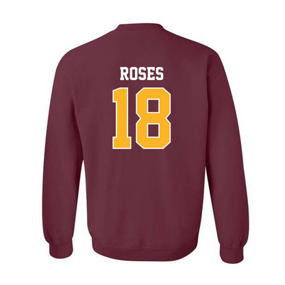 Bethune - NCAA Baseball : Carlos Roses - Classic Shersey Crewneck Sweatshirt-1
