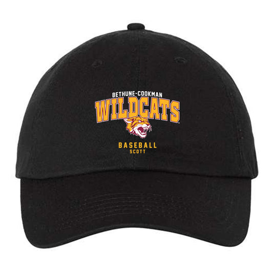Bethune - NCAA Baseball : Caleb Scott - Dad Hat-0