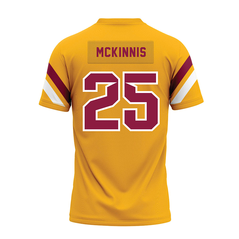 Bethune - NCAA Football : Ace McKinnis - Gold Premium Football Jersey-1