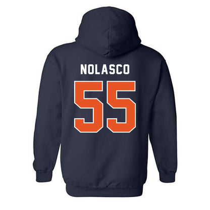 Utica - NCAA Football : Anthony Nolasco - Classic Shersey Hooded Sweatshirt-1