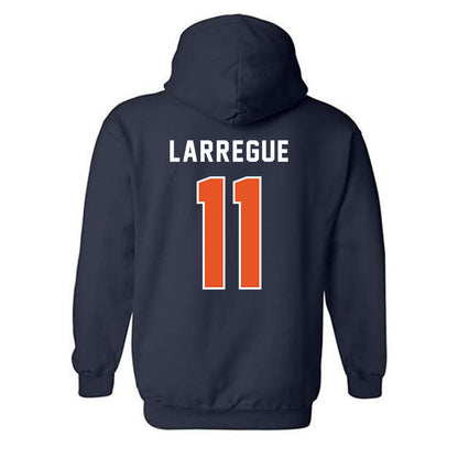Utica - NCAA Men's Basketball : Jayden Larregue - Classic Shersey Hooded Sweatshirt-1