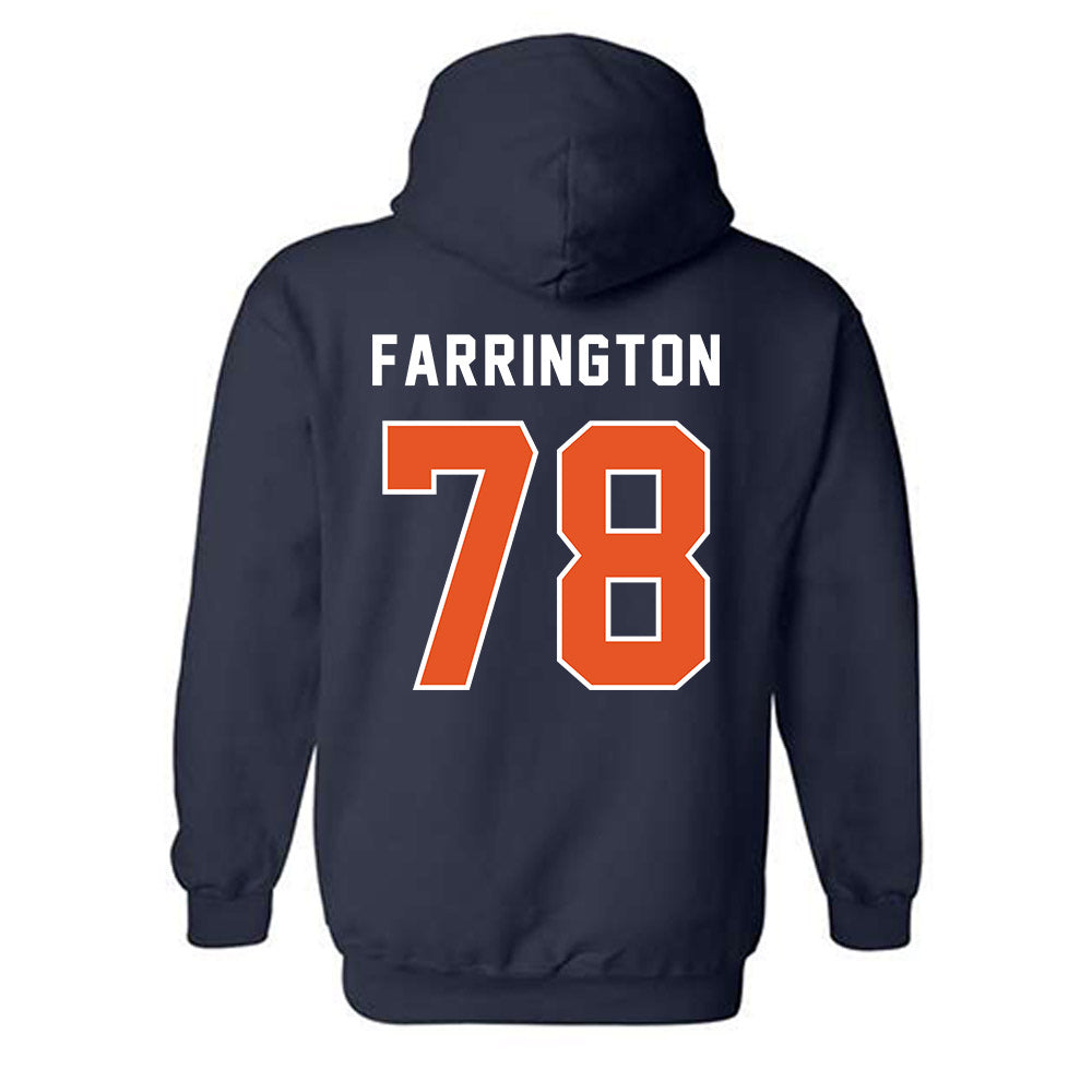 Utica - NCAA Football : Ryan Farrington - Classic Shersey Hooded Sweatshirt-1