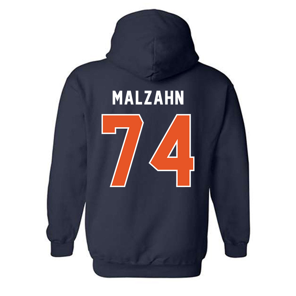 Utica - NCAA Football : Michael Malzahn - Classic Shersey Hooded Sweatshirt-1